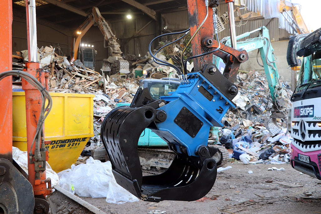 Hydraulic 360 Rotating Selector Grabs – JB Equipment Ltd