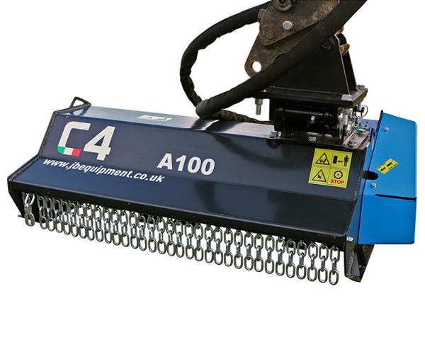 Excavator Flail Mowers & Mulching Heads
