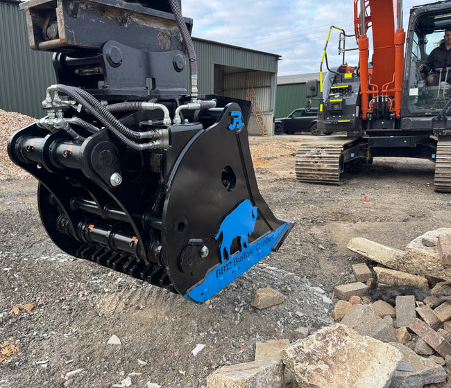 BB12 Buffalo Excavator Crushing Bucket - 12-16 Tonne