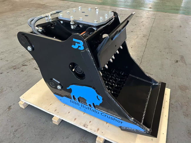 BB8 Buffalo Excavator Crushing Bucket - 6-10 Tonne