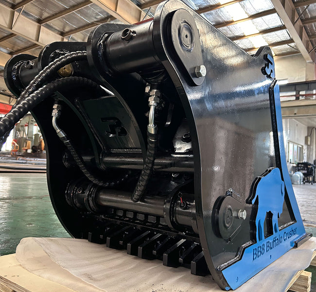 BB8 Buffalo Excavator Crushing Bucket - 6-10 Tonne