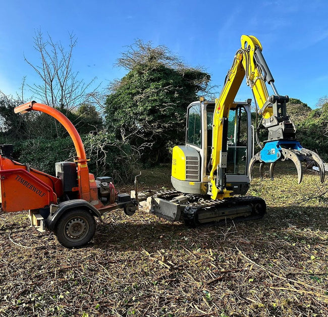BC120 Excavator Forestry Grab - 2-3 Tonne