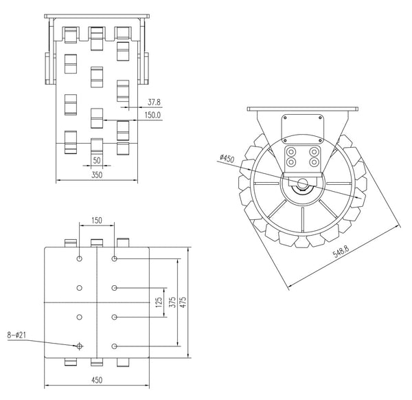 ELB-120 Compaction Wheel - 350mm Wide - 12 to 16 tonne – JB Equipment Ltd