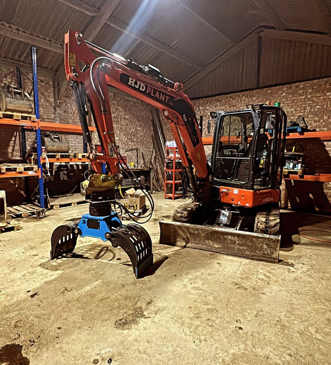 SGR-4HD Hydraulic Rotating Excavator Selector Sorting Grab - 5-8 Tonne