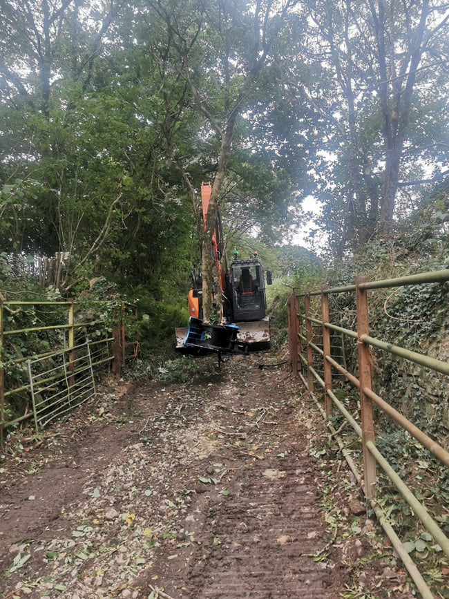 Alpha 400 Excavator Tree Shear - 10-25 Tonne