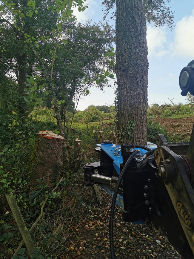 Alpha 400 Excavator Tree Shear - 10-25 Tonne