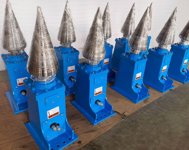 JCS 60 Hydraulic Cone Timber Splitter to fit Excavators, Telehandlers & More (75mm Square Shaft)