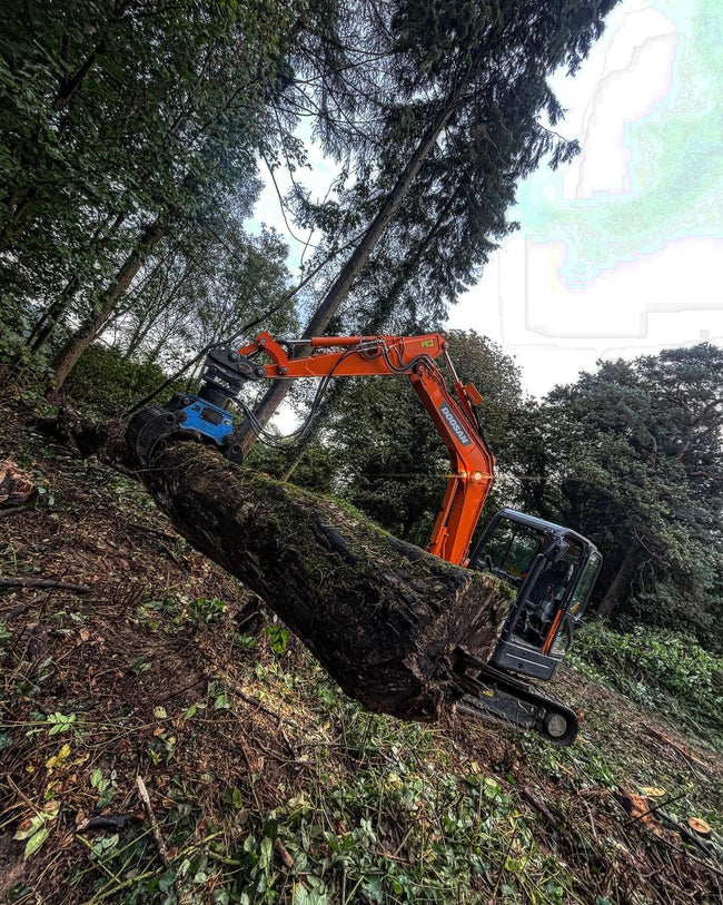 SGR-4HD Hydraulic Rotating Excavator Selector Sorting Grab - 5-8 Tonne