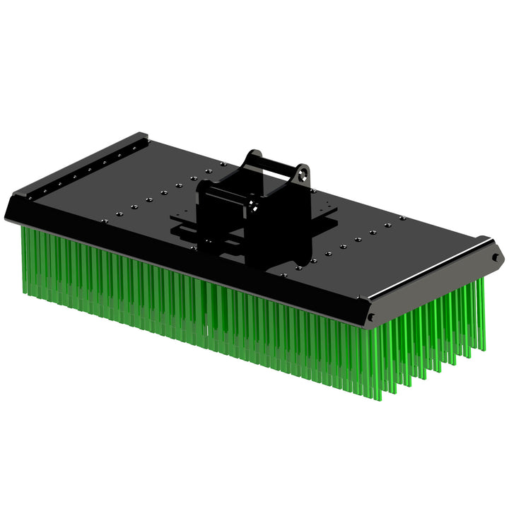 SWP12 Excavator Sweeper Brush / Broom Attachment - 1200mm (8 Rows)