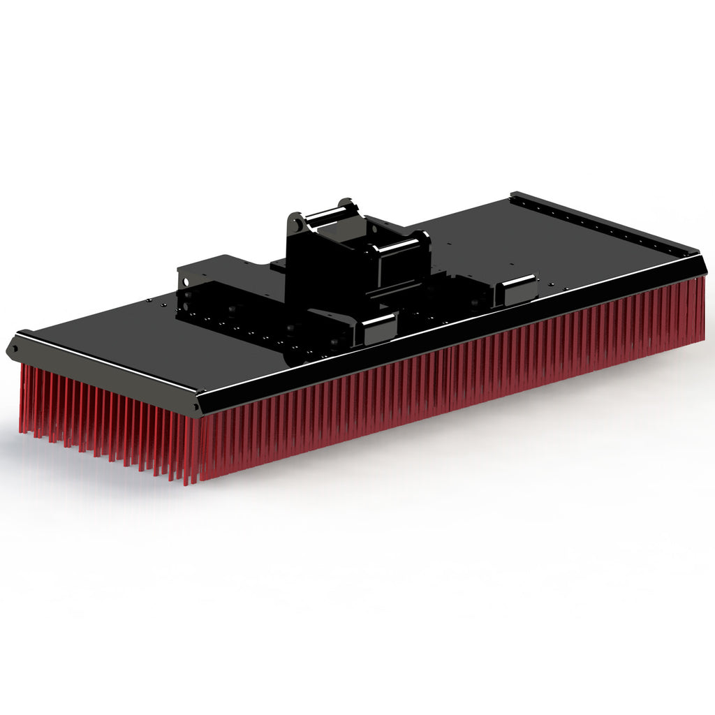 SWP21 Excavator & Forklift Sweeper Brush / Broom Attachment - 2100mm (12 Rows)