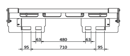 BCF20A Skid Steer Pallet Forks