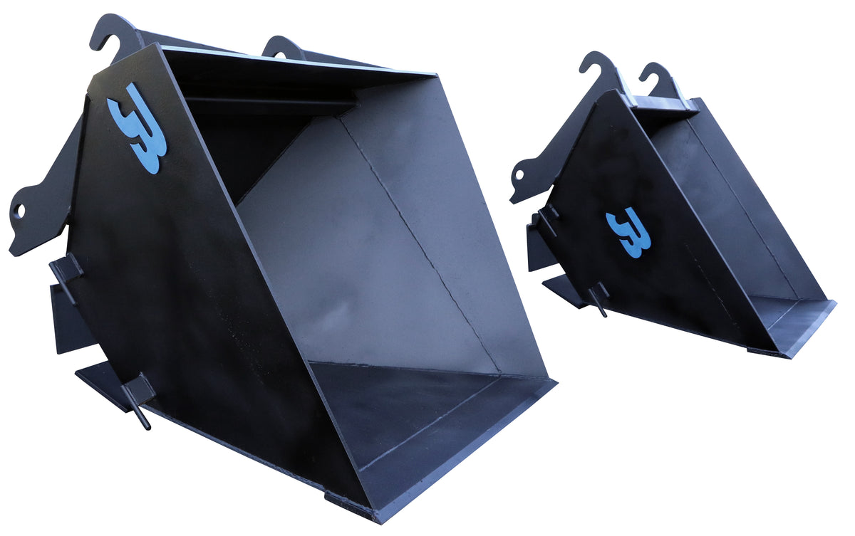 1 Cubic Telehandler Bag Filling Bucket to fit JCB Q-FIT, Merlo, Manitou, Matbro & More