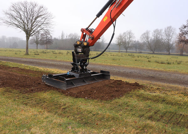 Excavator Grading Beam with Roller - 2300mm - 8 to 16 tonne – JB ...
