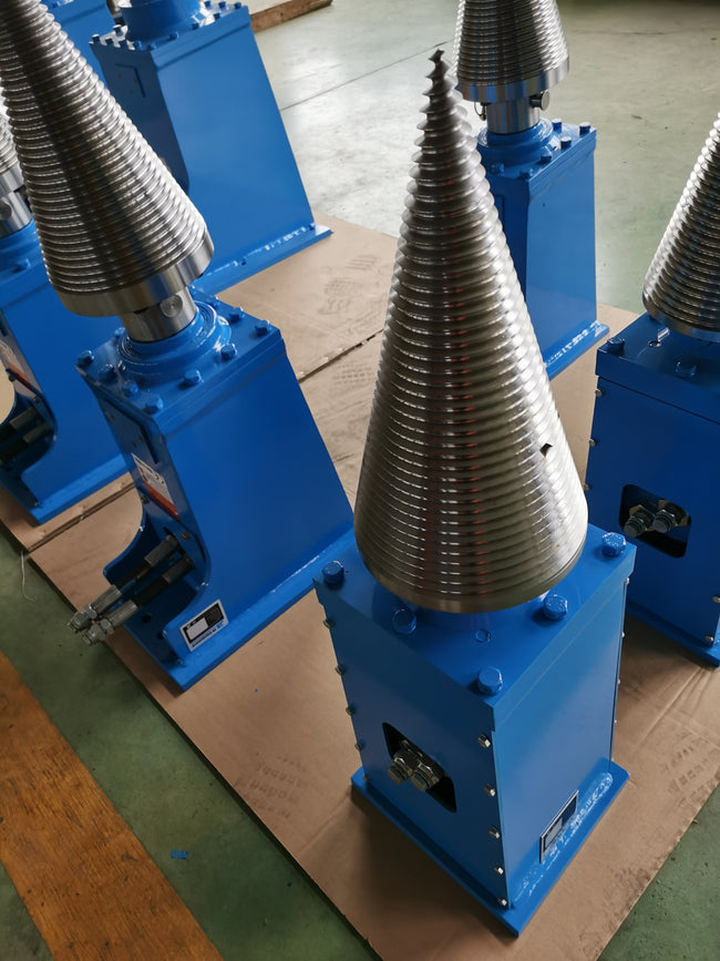 JCS 40 Hydraulic Cone Timber Splitter to fit Excavators, Telehandlers & More (65mm Round Shaft)