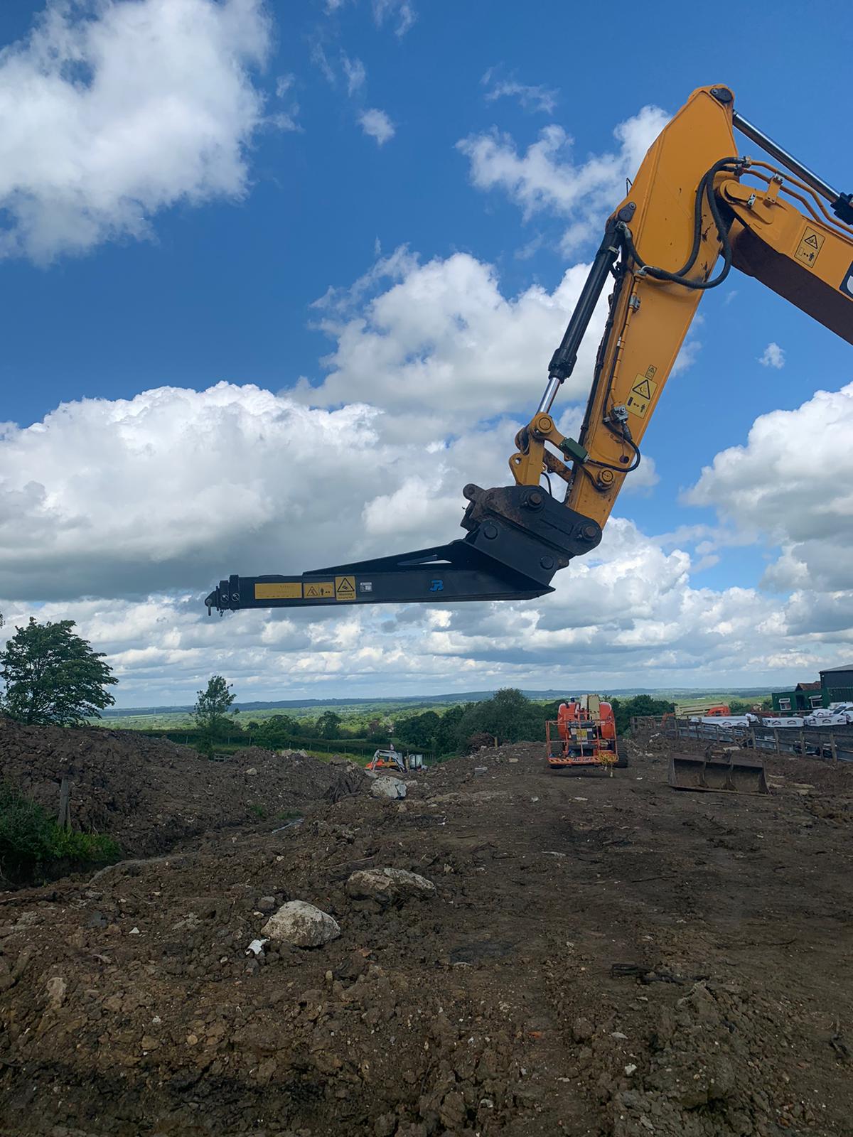High-Spec Excavator Extension Lifting Jib - 8-25 tonne