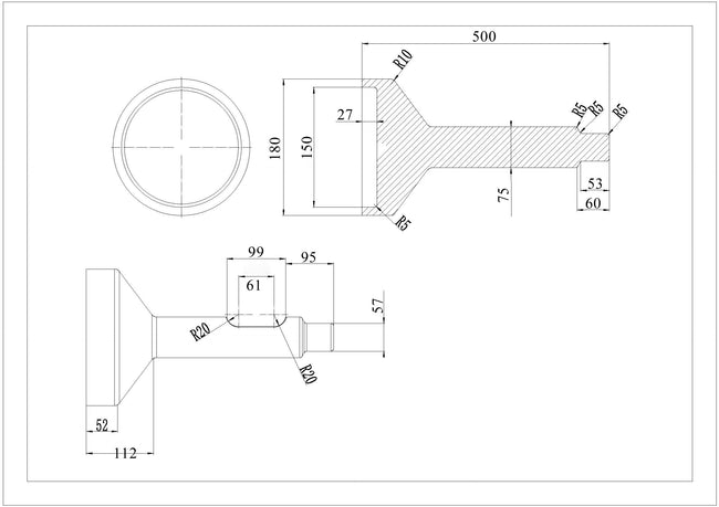 JB750 Post Driver Cup Chisel