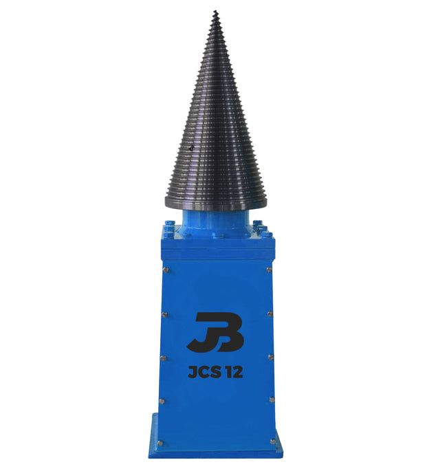 JCS 18 Hydraulic Cone Log Splitter to fit Excavators (56mm Round Shaft)