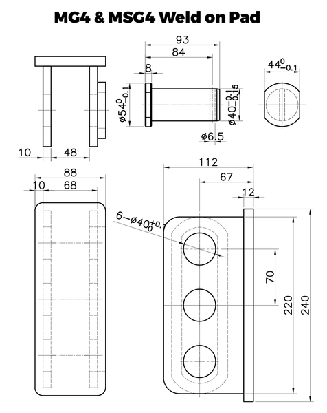 MSG4 Mechanical Excavator Selector Grab - 3 to 6 tonne – JB Equipment Ltd