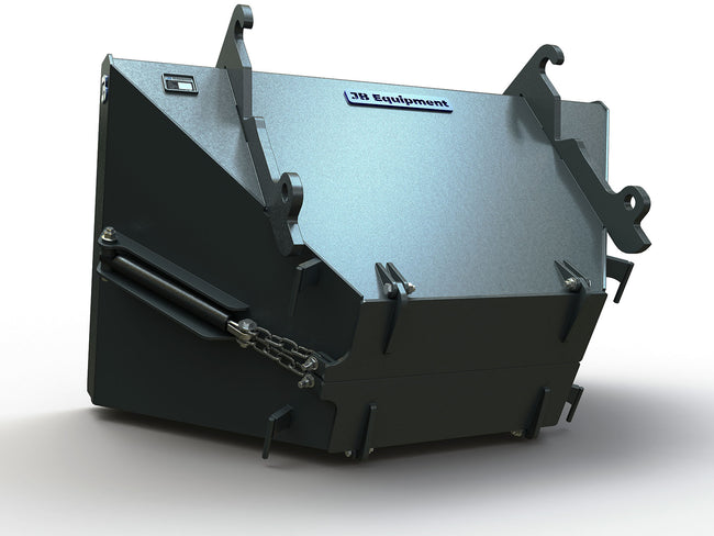 1 Cubic Telehandler Bag Filling Bucket to fit JCB Q-FIT, Merlo, Manitou, Matbro & More