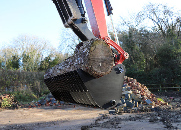 010 General Purpose Mini Digger Land Rake Bucket - 1-2 Tonne – JB ...