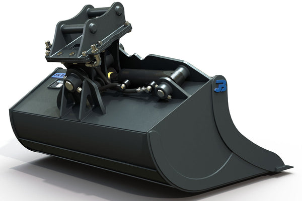 STB-2 Scandinavian HD Excavator Tilting Bucket - 2 to 3 tonne – JB ...