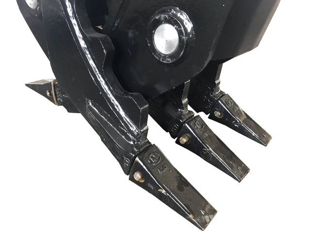 JT04 Hydraulic Rotating Excavator Rock Grapple - 6-10 Tonne