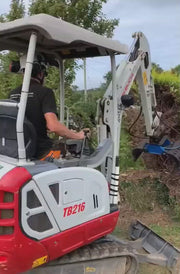 SG1 Fixed 2-Way Excavator Selector Grab - 0.8-2 Tonne
